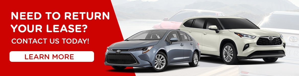 Return Your Lease at Ardmore Toyota