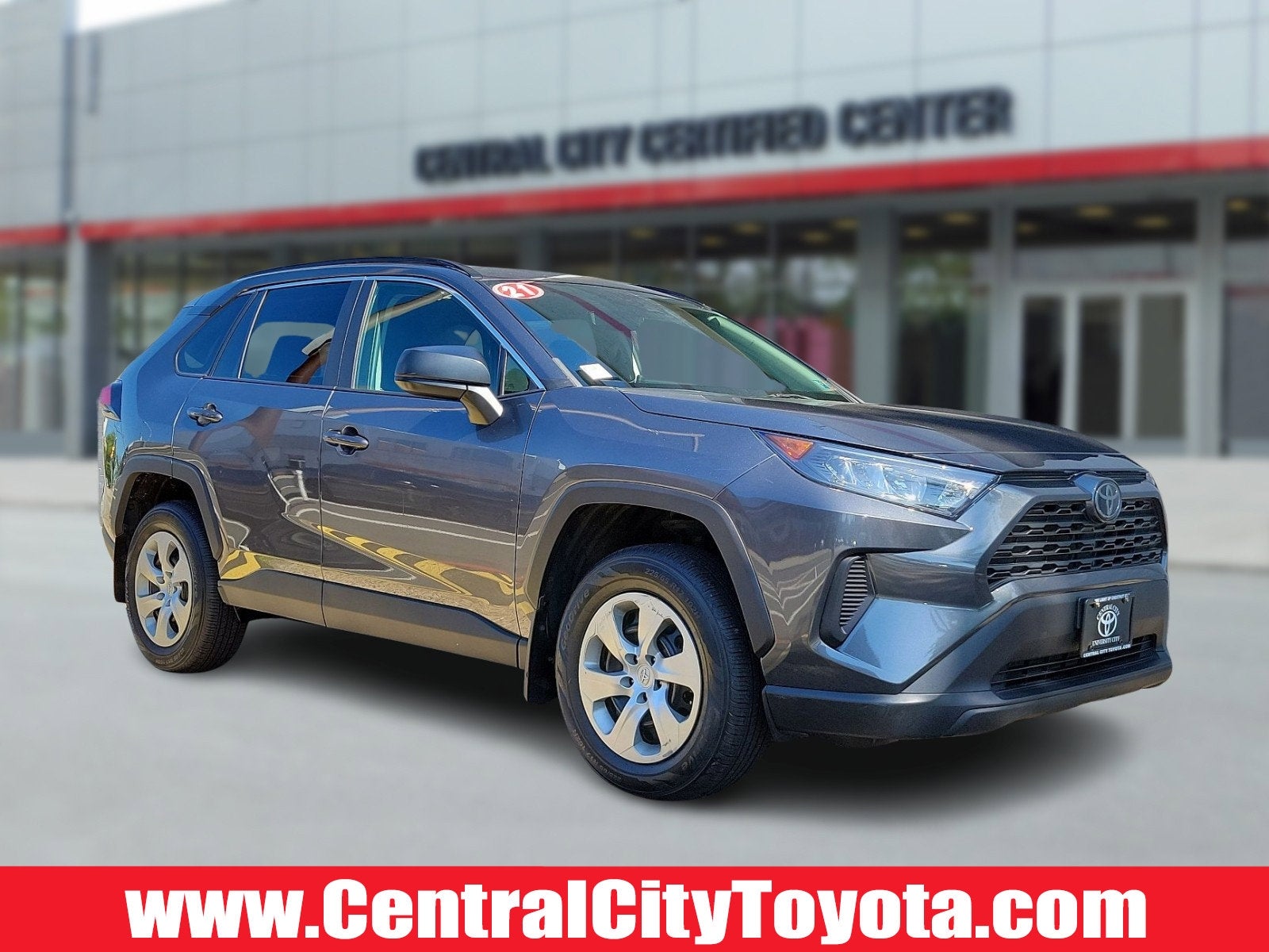 Used 2021 Toyota RAV4 LE with VIN 2T3F1RFV2MC174346 for sale in Wynnewood, PA